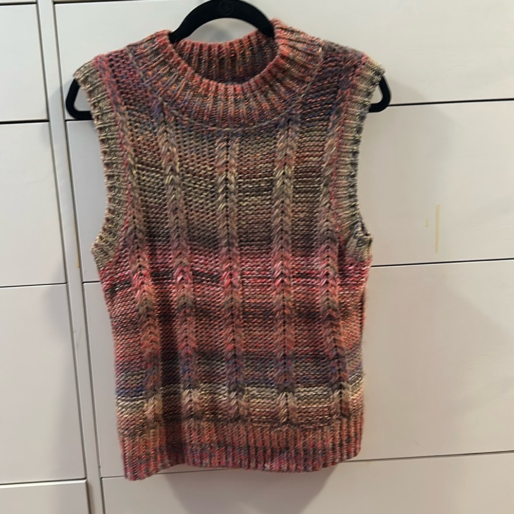 EVEREVE Women's Posie Tank Top Multicolor Sleeveless Size S